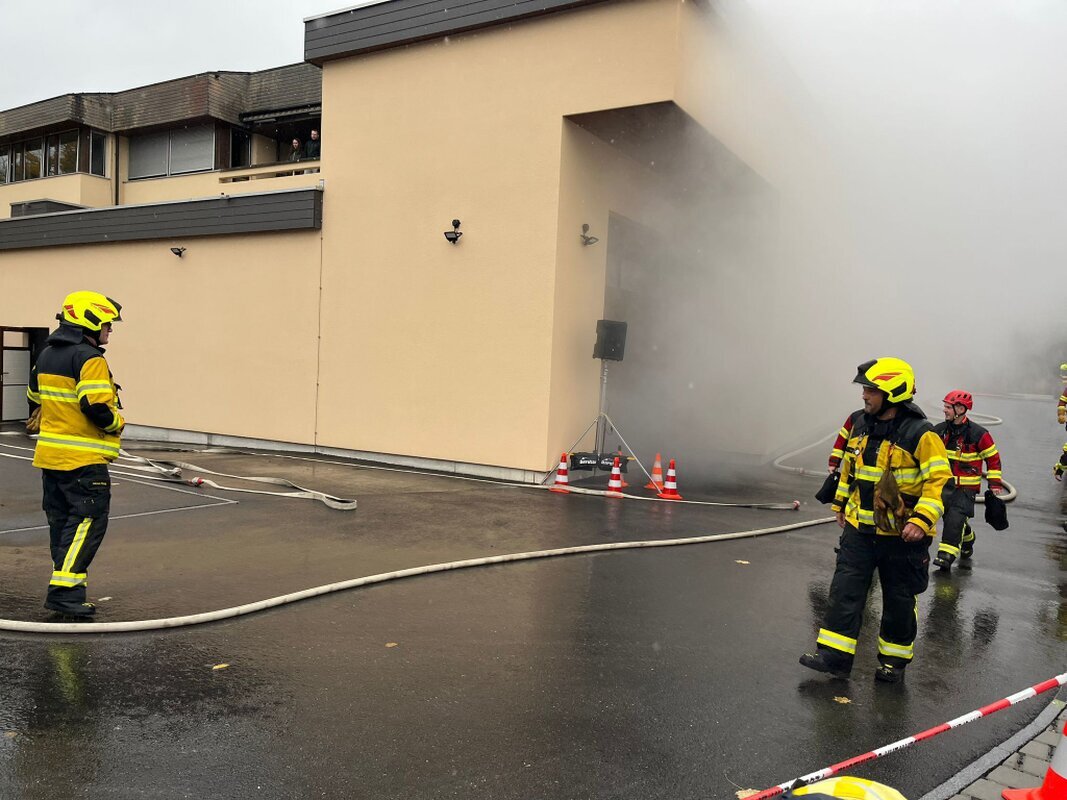 Feuerwehr Hauptübung