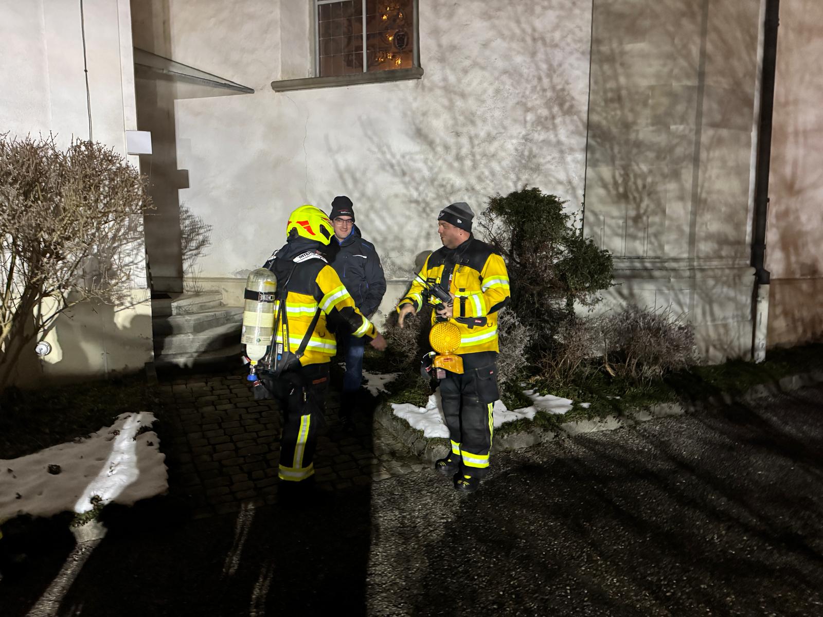 Verabschiedung Kommandant Stv. Niklaus Steinbacher